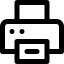 Icono de impresora para material de apoyo en eventos