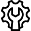 Icono de soporte técnico para eventos
